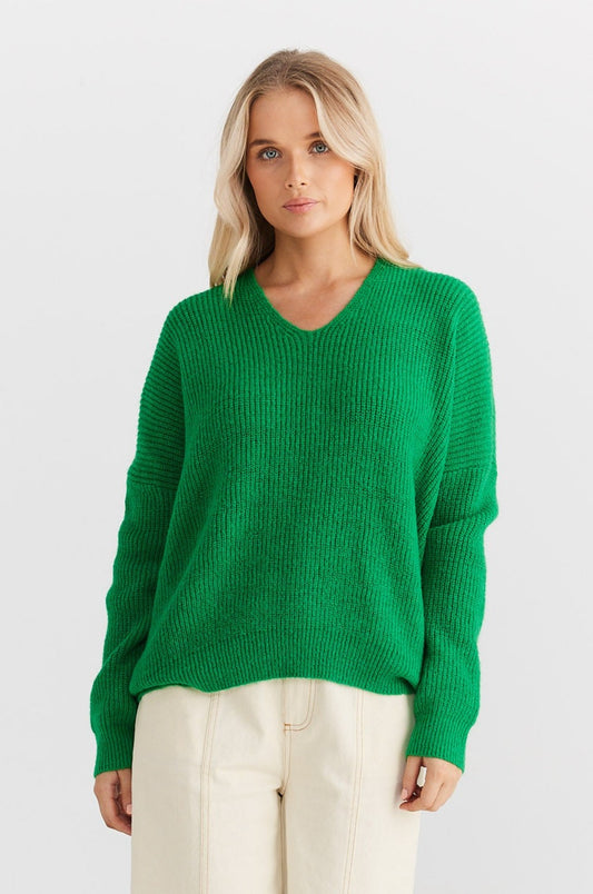 Heart Of Stone Knit - Lime